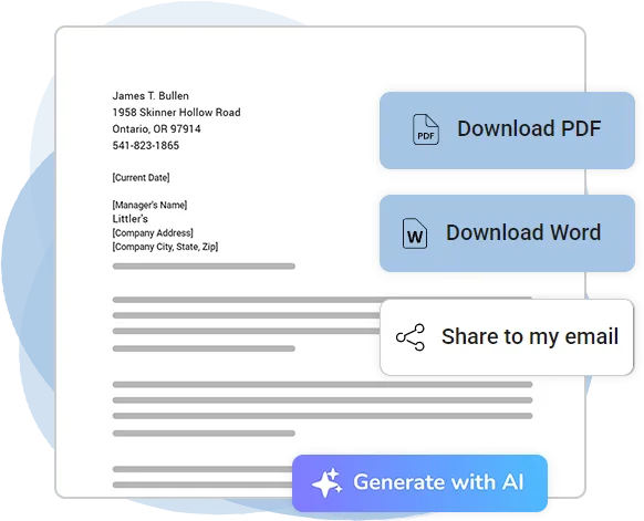 Dr. Job’s Resignation Letter